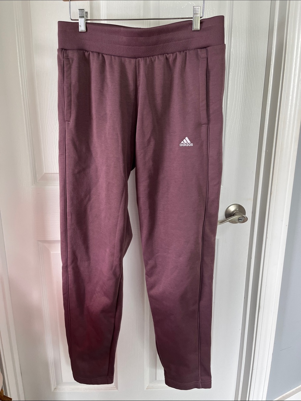 adidas Maroon Jogger Sweatpants